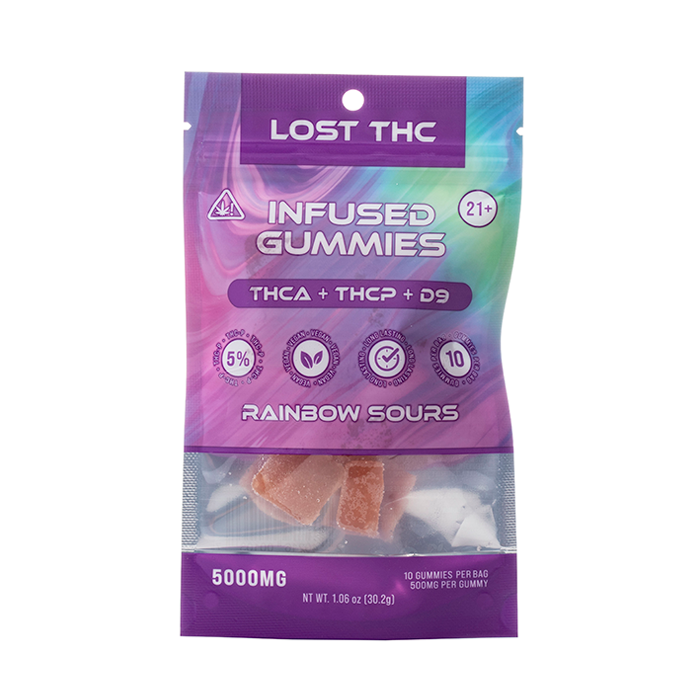 Lost THC Infused THC-A Gummies 5000mg
