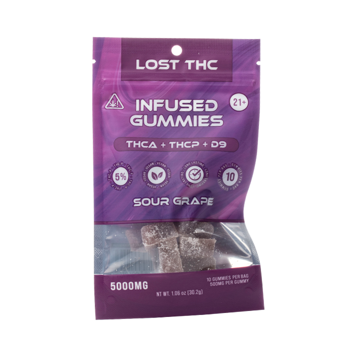 Lost THC Infused THC-A Gummies 5000mg