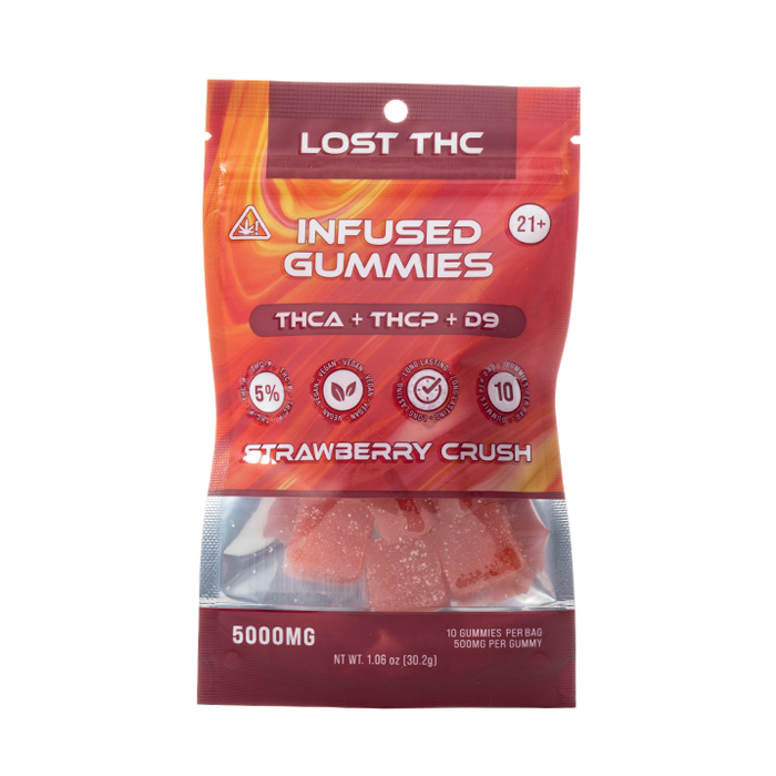 Lost THC Infused THC-A Gummies 5000mg