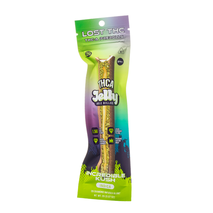 Lost THC JellyRillos THCA Diamond Infused Hash Hole