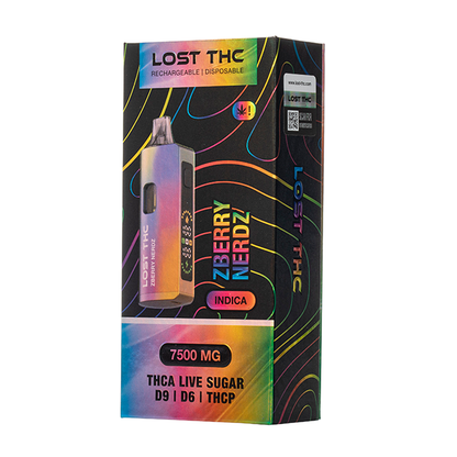 Lost THC V2 Disposable Vape 7.5G (Rainbow Edition)