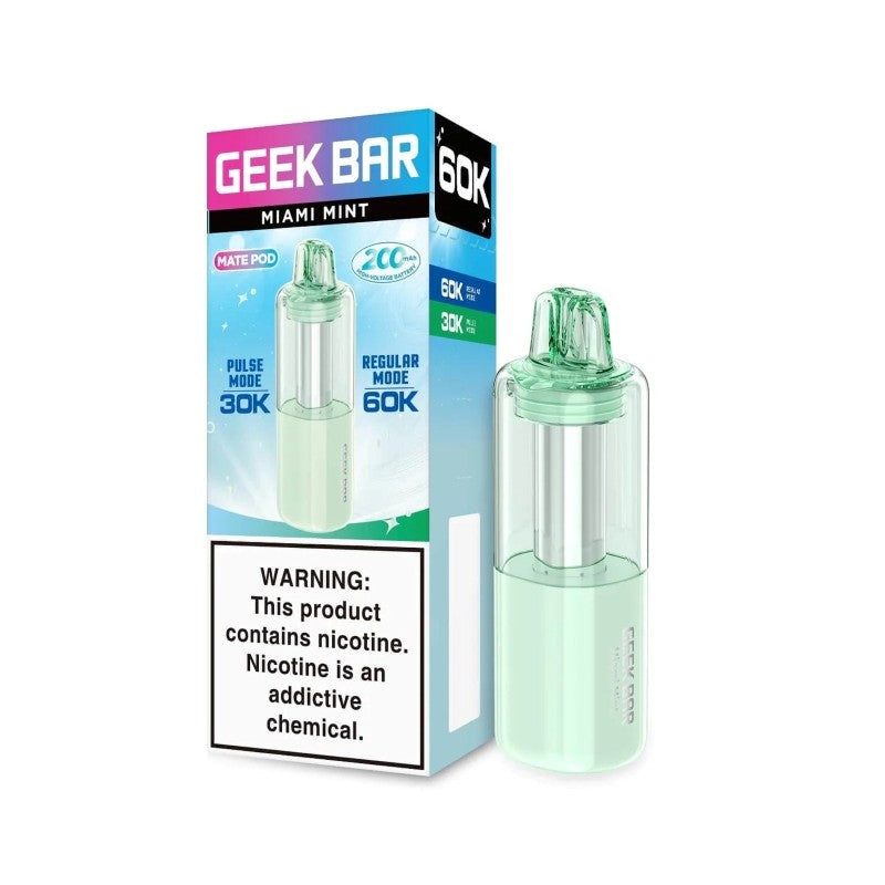 miami mint geek bar mate 60k pod
