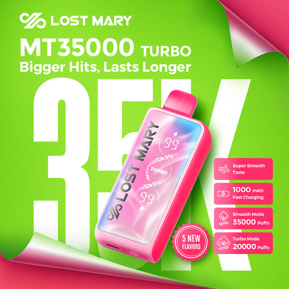 Lost Mary MT35K MT35000 Turbo Disposable Device - 35,000 Puffs