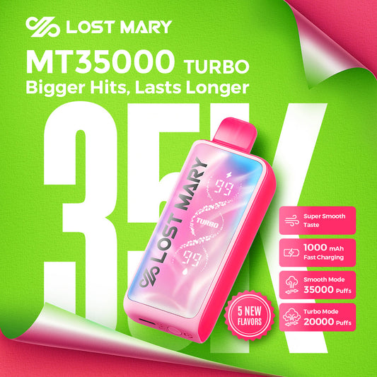 Lost Mary MT35K MT35000 Turbo Disposable Device - 35,000 Puffs