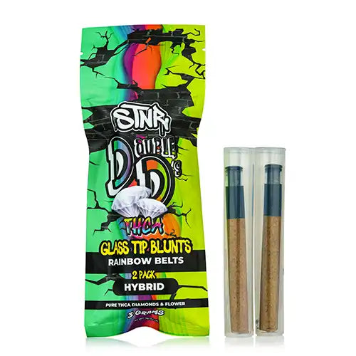 STNR - Double D’s Glass Tip Blunts 2CT – THC A