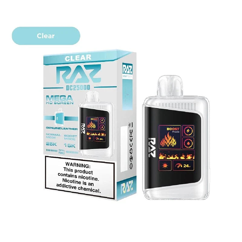RAZ DC25000 Disposable Vape (5% & 0% Nic 25,000 Puffs)