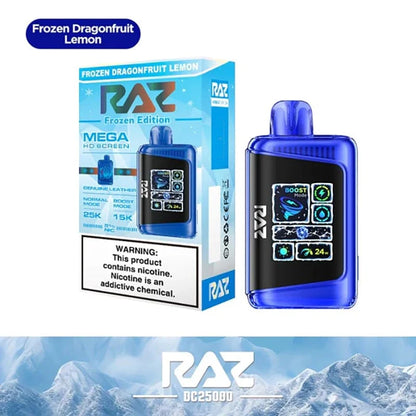 RAZ DC25000 Disposable Vape (5% & 0% Nic 25,000 Puffs)