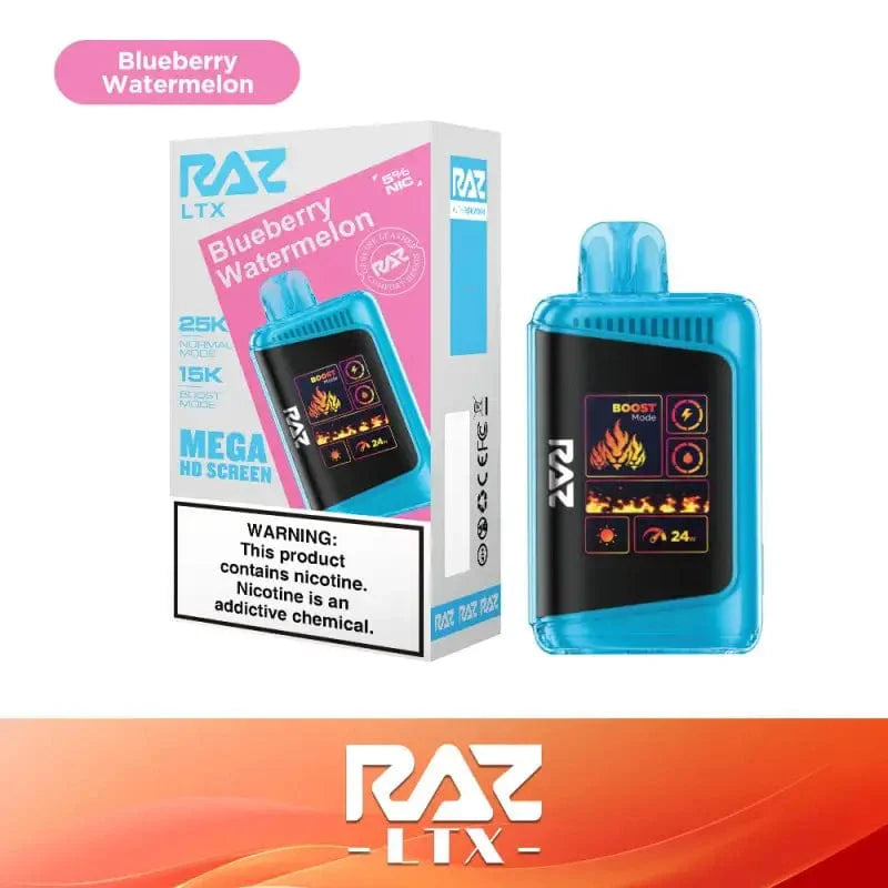 RAZ DC25000 Disposable Vape (5% & 0% Nic 25,000 Puffs)