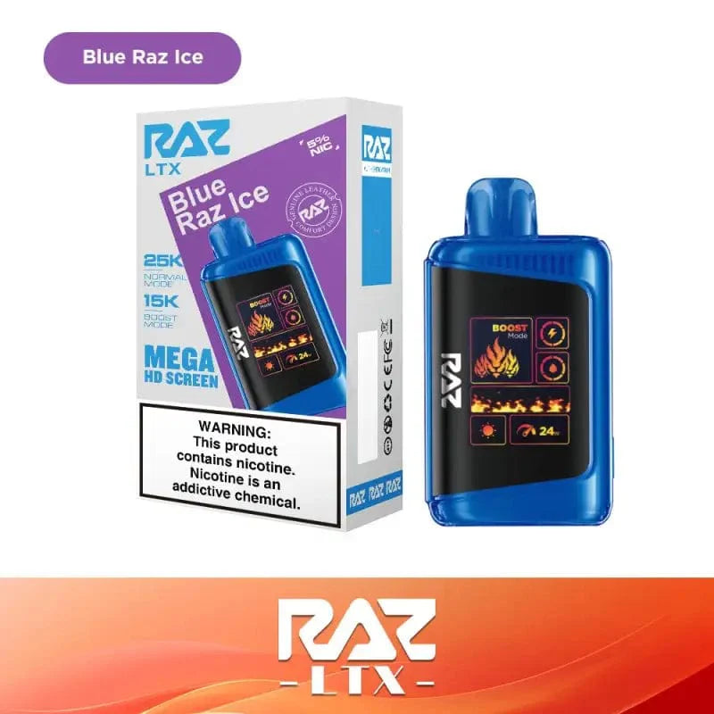 RAZ DC25000 Disposable Vape (5% & 0% Nic 25,000 Puffs)