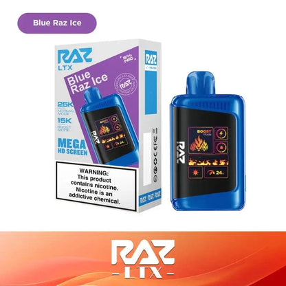 RAZ DC25000 Disposable Vape (5% & 0% Nic 25,000 Puffs)