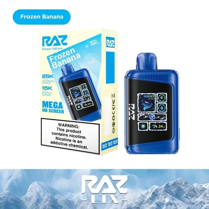 RAZ DC25000 Disposable Vape (5% & 0% Nic 25,000 Puffs)