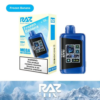 RAZ DC25000 Disposable Vape (5% & 0% Nic 25,000 Puffs)