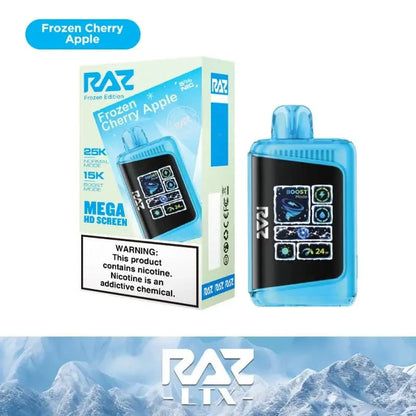RAZ DC25000 Disposable Vape (5% & 0% Nic 25,000 Puffs)