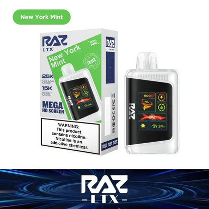RAZ DC25000 Disposable Vape (5% & 0% Nic 25,000 Puffs)