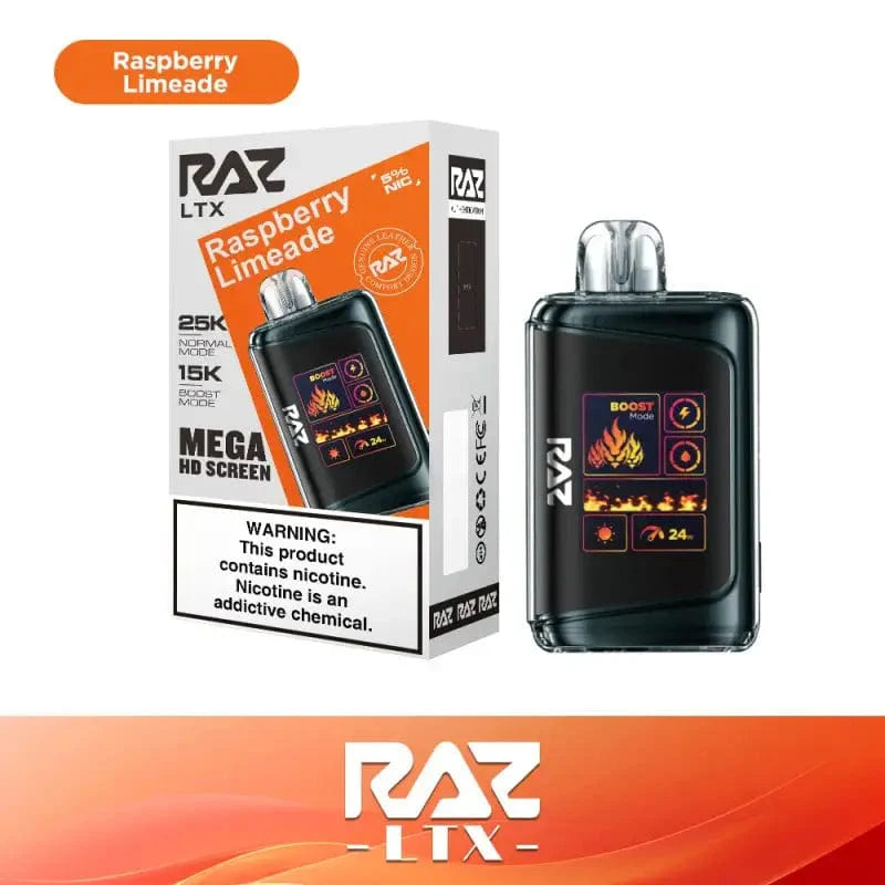 RAZ DC25000 Disposable Vape (5% & 0% Nic 25,000 Puffs)