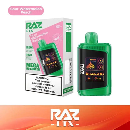 RAZ DC25000 Disposable Vape (5% & 0% Nic 25,000 Puffs)