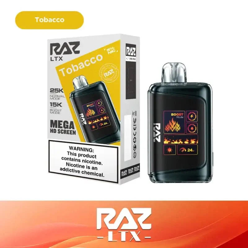 RAZ DC25000 Disposable Vape (5% & 0% Nic 25,000 Puffs)