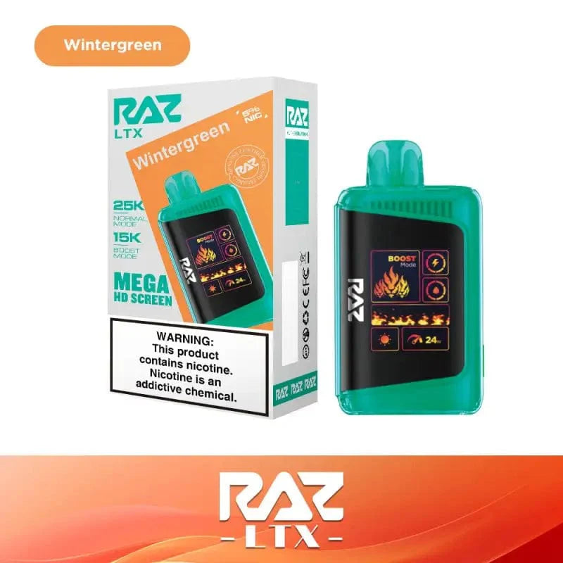 RAZ DC25000 Disposable Vape (5% & 0% Nic 25,000 Puffs)