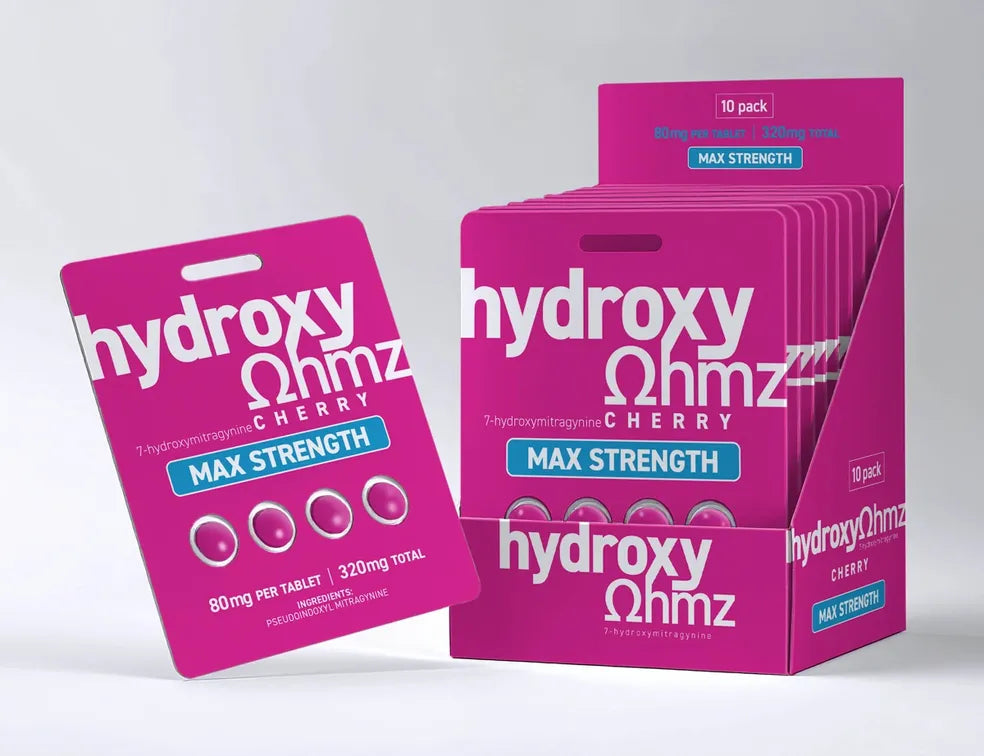 7 Hydroxy Ohmz Max Strength Tablets | (4ct) 320Mg