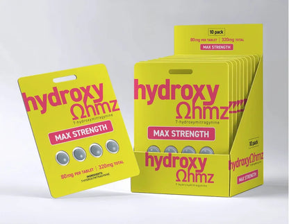 7 Hydroxy Ohmz Max Strength Tablets | (4ct) 320Mg