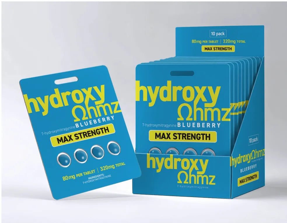 7 Hydroxy Ohmz Max Strength Tablets | (4ct) 320Mg