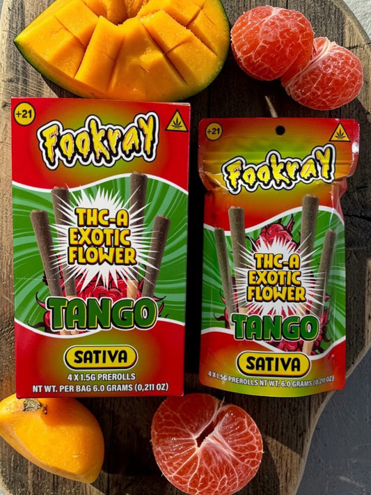 Fookray Thc-A pre rolls 4 count 1.5Gm each