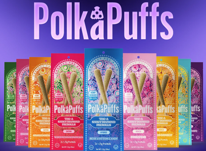 POLKADOT: POLKA PUFF THCA PREROLLS - 2.5G