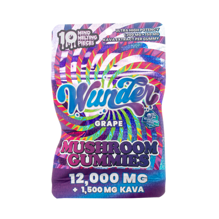 Wunder Mind Melt Mushroom Gummies 12000mg