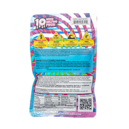 Wunder Mind Melt Mushroom Gummies 12000mg